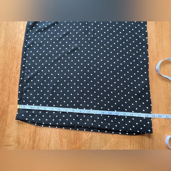 Black and white polka dot dress - Picture 5 of 7